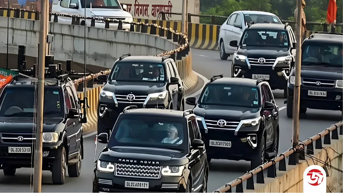 মোদির কনভয় অর্ধেকে নামানোর নির্দেশ, বাড়ছে ইভির ব্যবহার