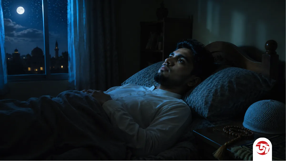 ঘুম না আসলে যে দোয়া পড়তে বলেছেন বিশ্বনবি